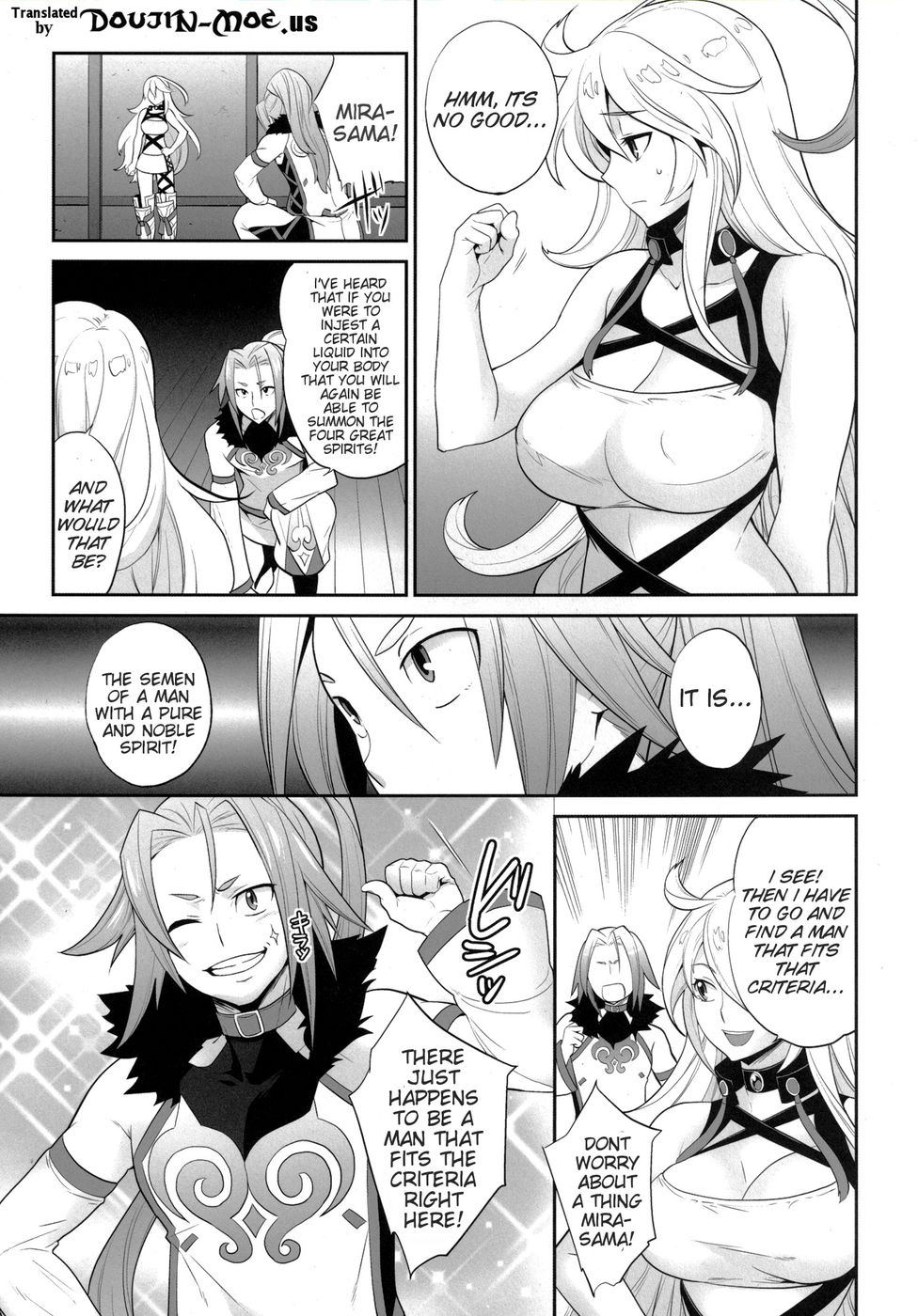 Hentai Manga Comic-Mira-sama and the White, Sticky Substance-Read-4